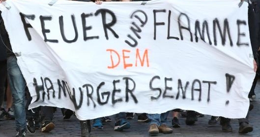 Lampedusa-Demo in Hamburg